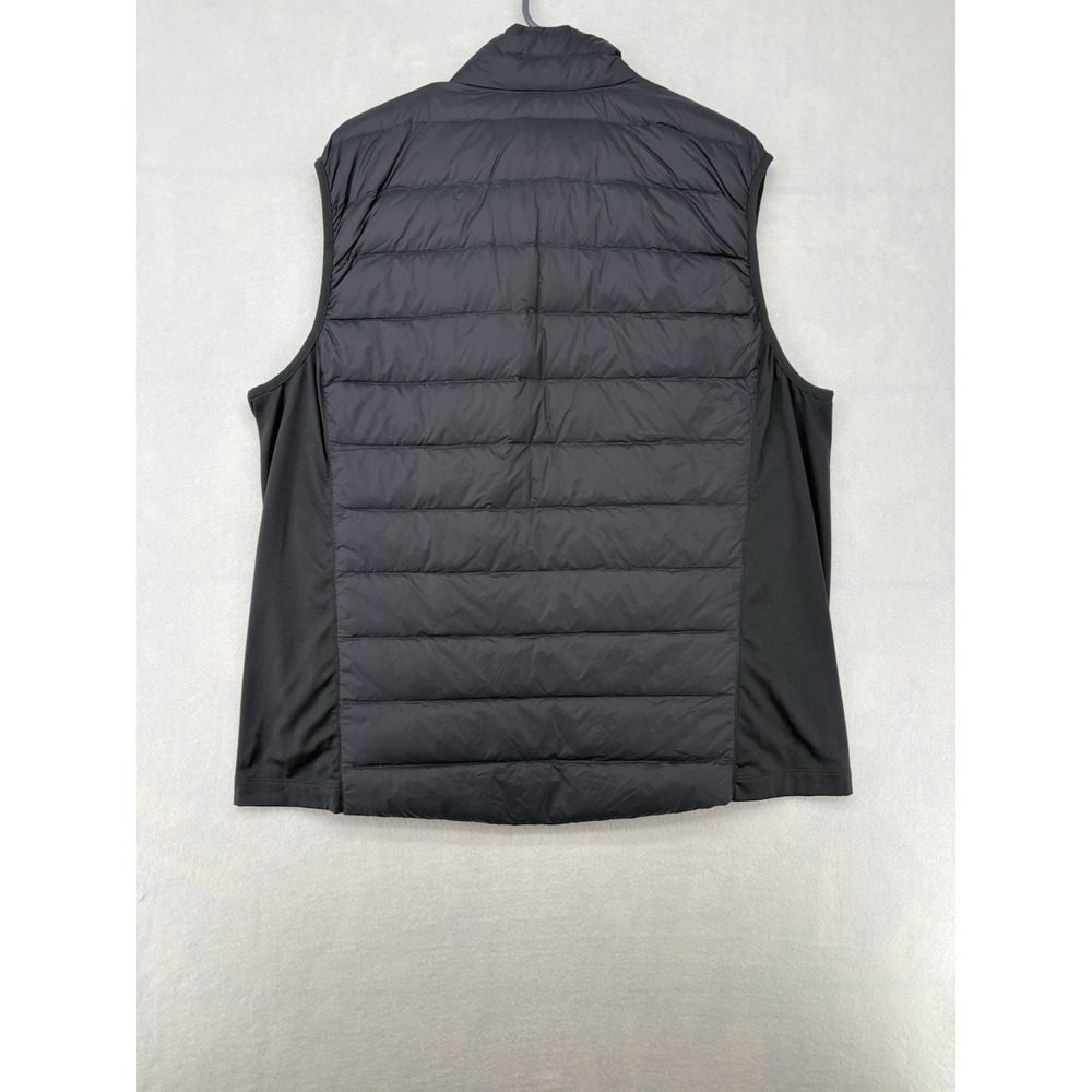 Eddie Bauer 550 Down Puffer Vest Mens Storm Repel Grey Full Zip Size XL - Picture 2 of 16
